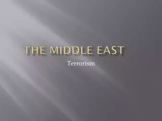 The Middle East