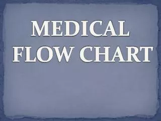 MEDICAL FLOW CHART