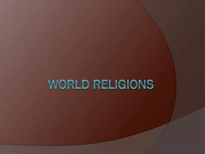 world religions