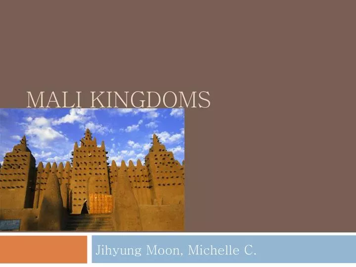 mali kingdoms