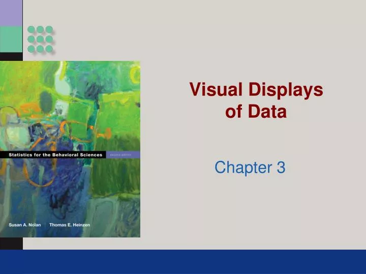 visual displays of data