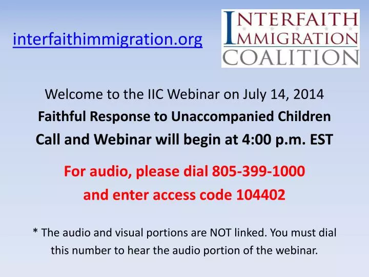 i nterfaithimmigration org