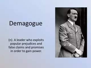 d emagogue