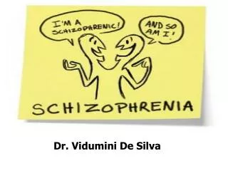 Dr . Vidumini De Silva