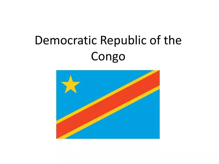 democratic republic of the congo