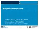 Deployment Health Resources - slide 1