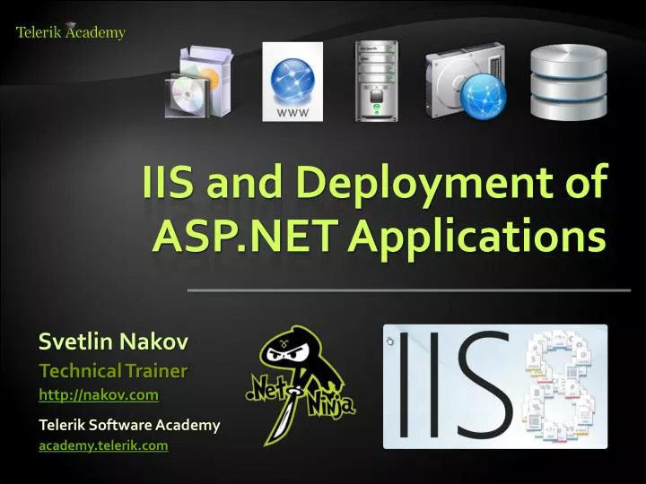 iis and deployment of asp net applications