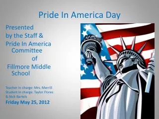 Pride In America Day