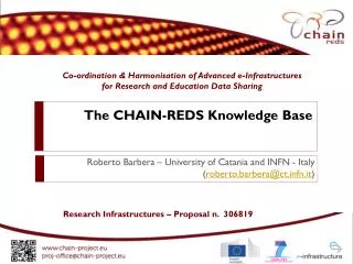 The CHAIN-REDS Knowledge Base