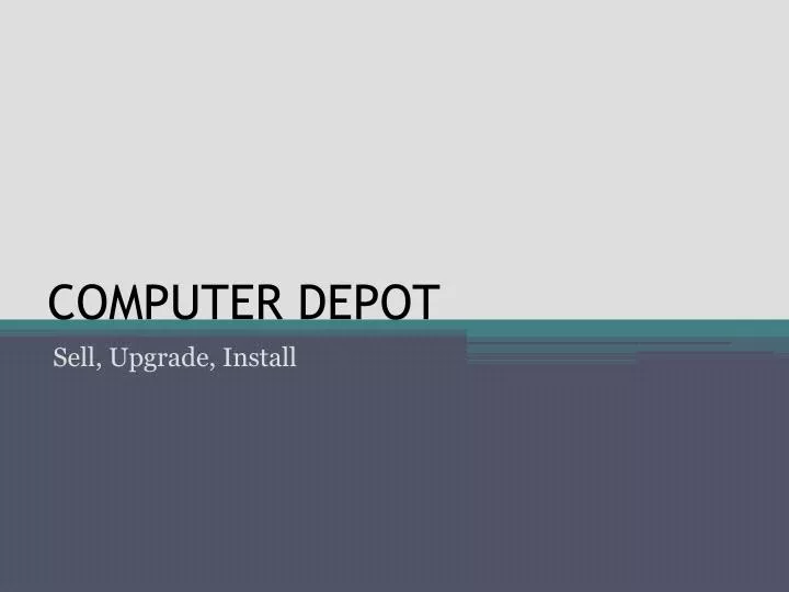 computer depot