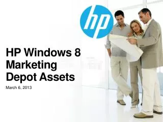 HP Windows 8 Marketing Depot Assets