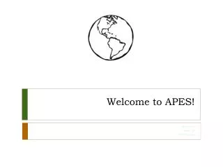 Welcome to APES!