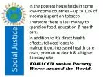 The Impact of Tobacco on Social Justice and Poverty in Low-Income Countries - slide 1
