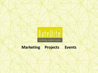 Marketing Projects Events