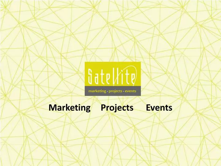 marketing projects events