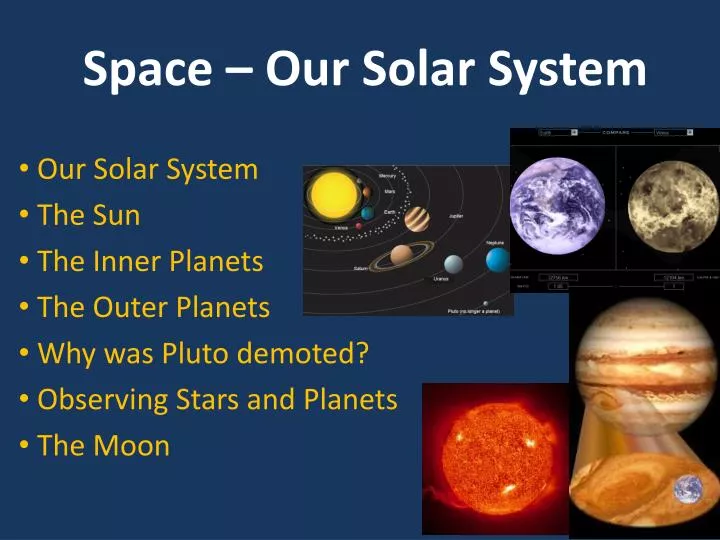 space our solar system