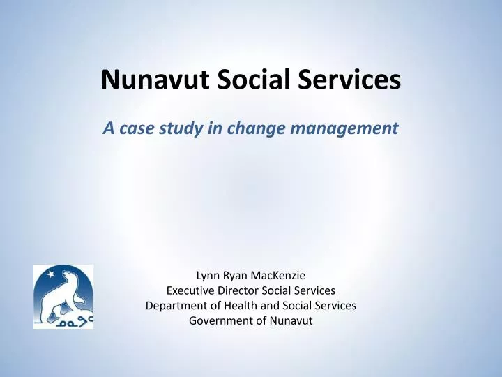 nunavut social services