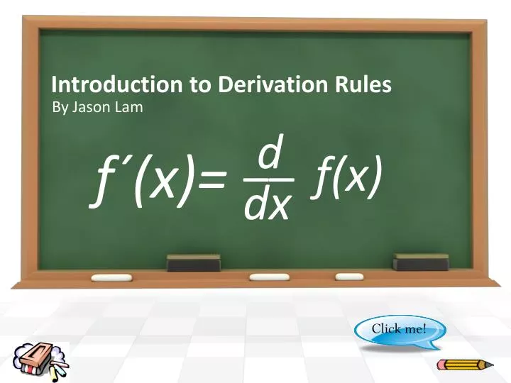 introduction to derivation rules