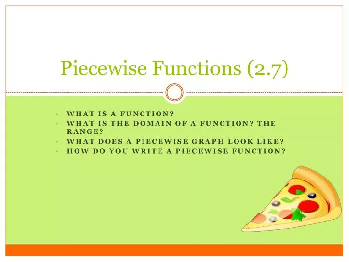 piecewise functions 2 7
