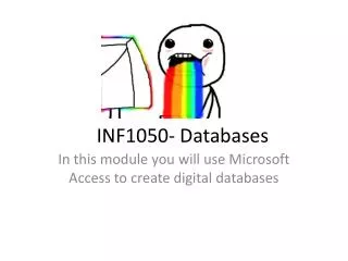 INF1050- Databases
