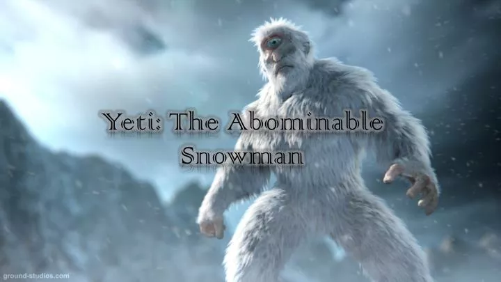 yeti t he abominable snowman