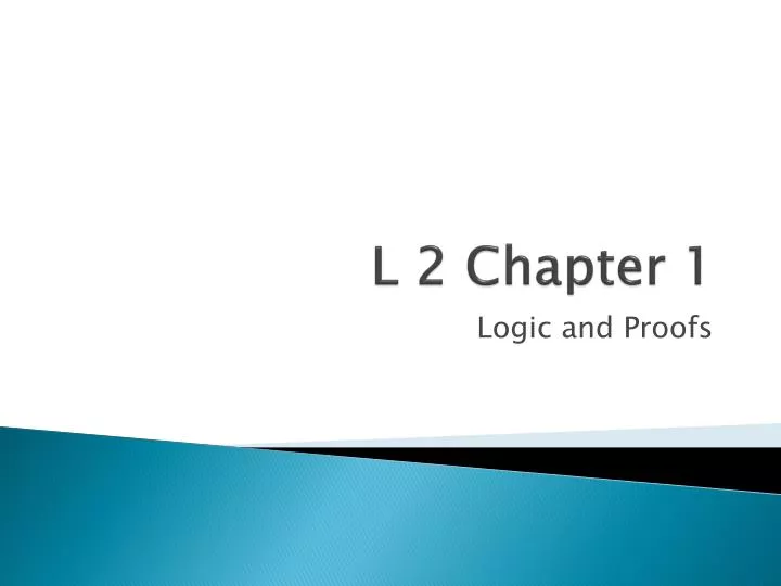 l 2 chapter 1