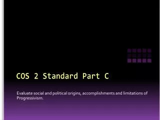 cos 2 standard part c