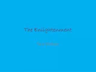 the enlightenment