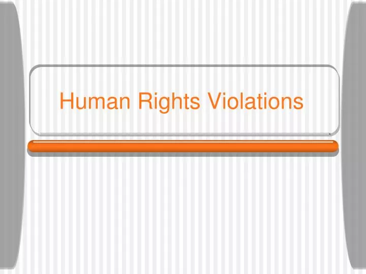 human rights violations