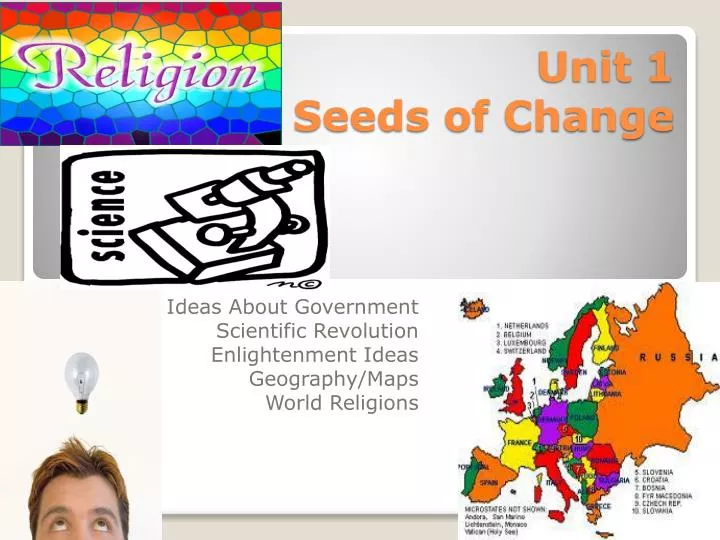 unit 1 seeds of change