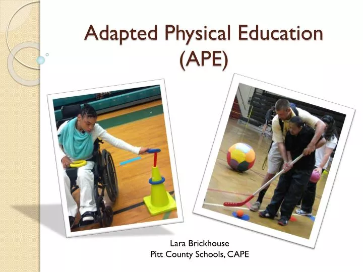 adapted physical education ape