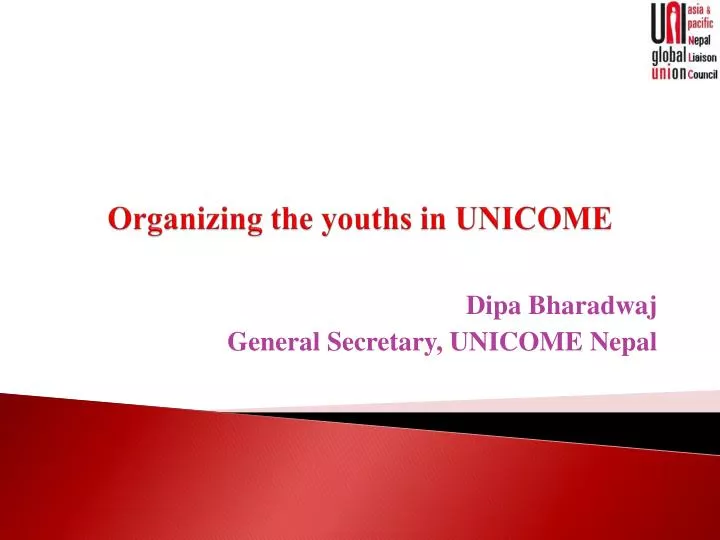 organizing the youths in unicome