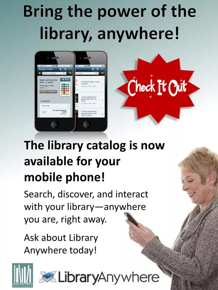 bring the power of the library anywhere