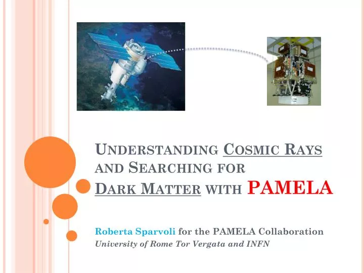 understanding cosmic rays and searching for dark matter with pamela