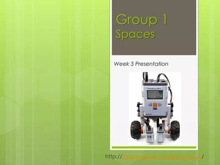 group 1 spaces