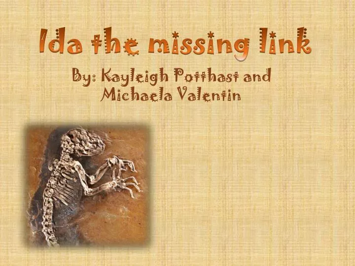 ida the missing link