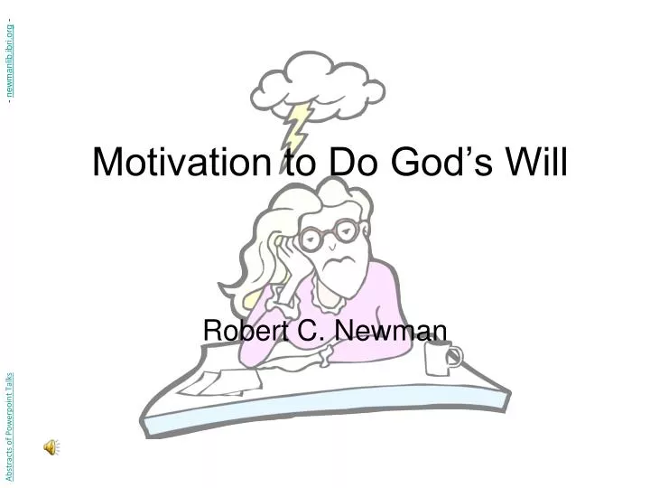 motivation to do god s will