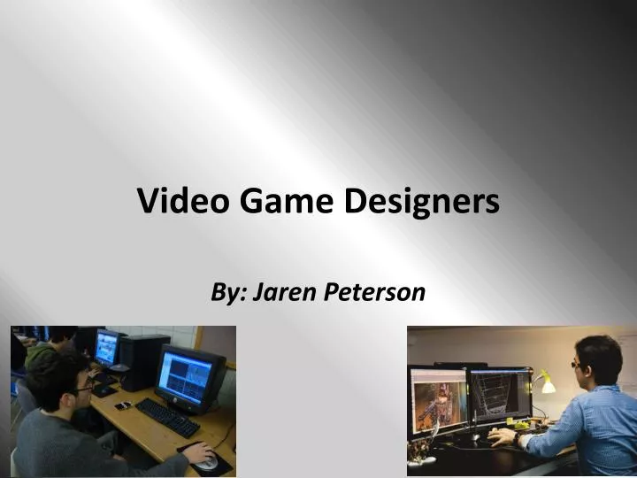 video game designers