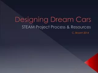 Designing Dream Cars