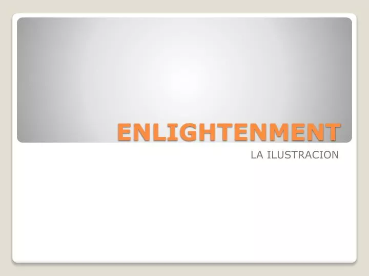 enlightenment