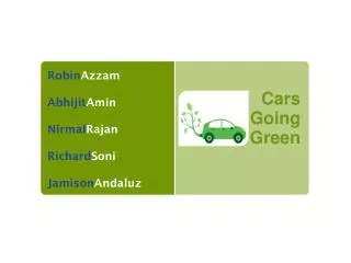 Cars Going Green