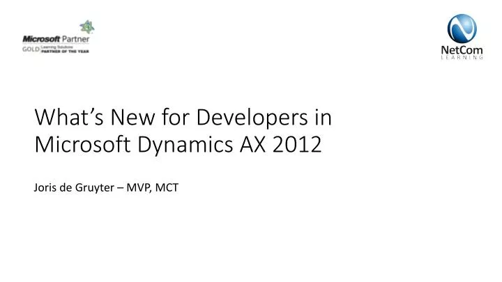 what s new for developers in microsoft dynamics ax 2012