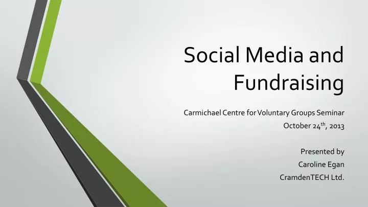 social media and fundraising