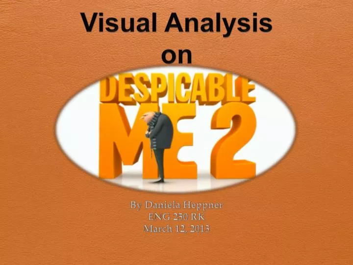 visual analysis on