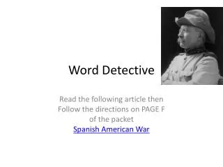 Word Detective