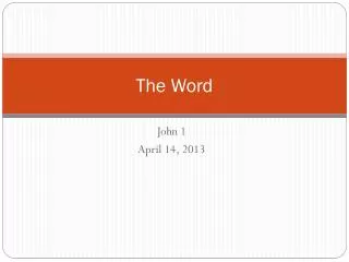 the word