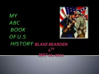 My ABC book of U.S History