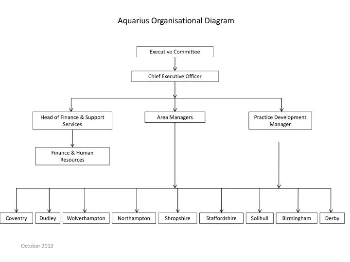 aquarius organisational diagram