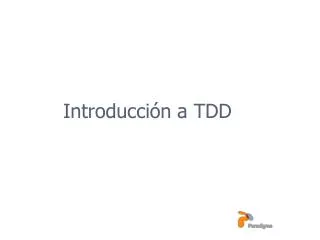 introducci n a tdd