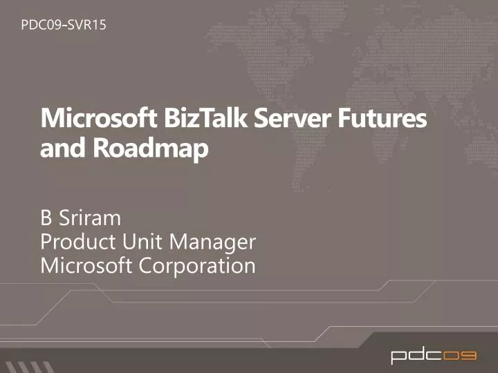 microsoft biztalk server futures and roadmap